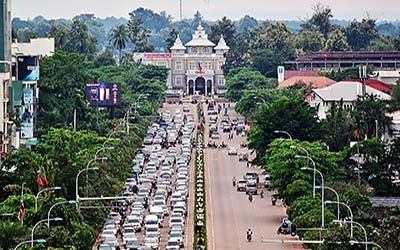 Vientiane, the charming capital of Laos