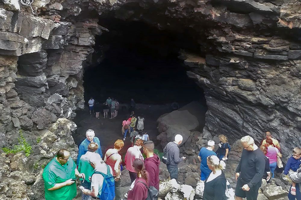 Entrance of a cave