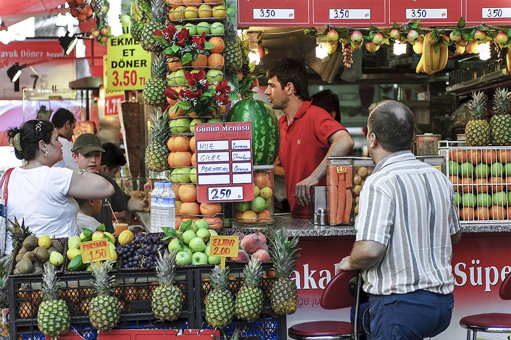 Fruit stall