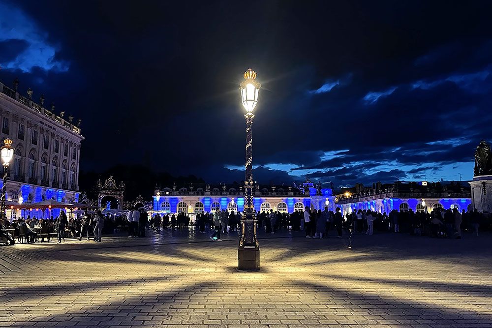 Place Stanislas at night