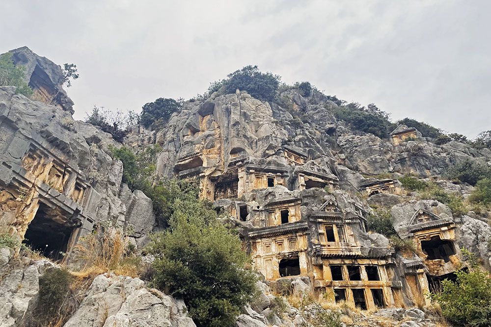 Rock tombs