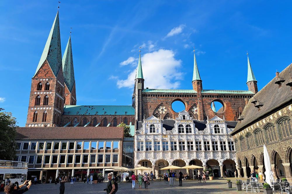 Square in Lübeck