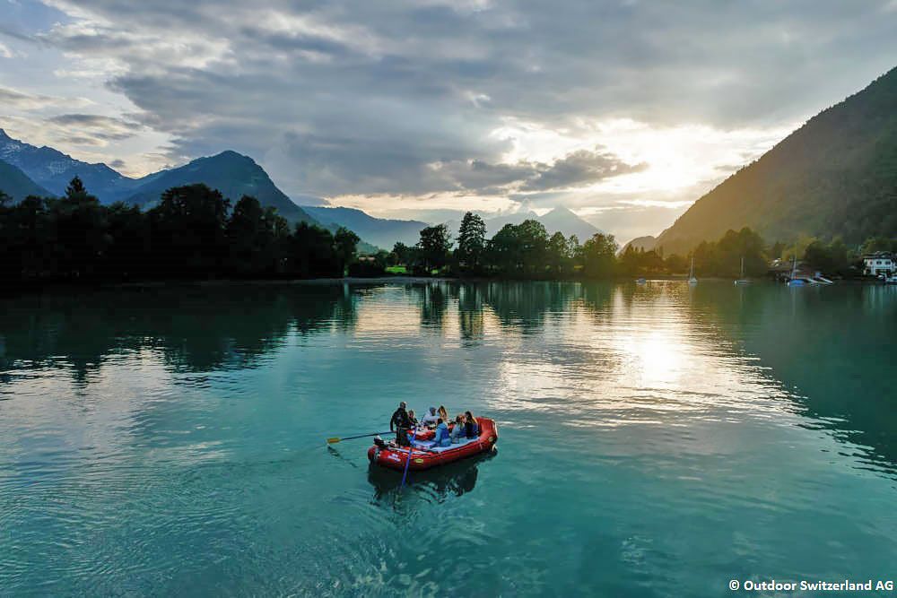 Raclette rafting