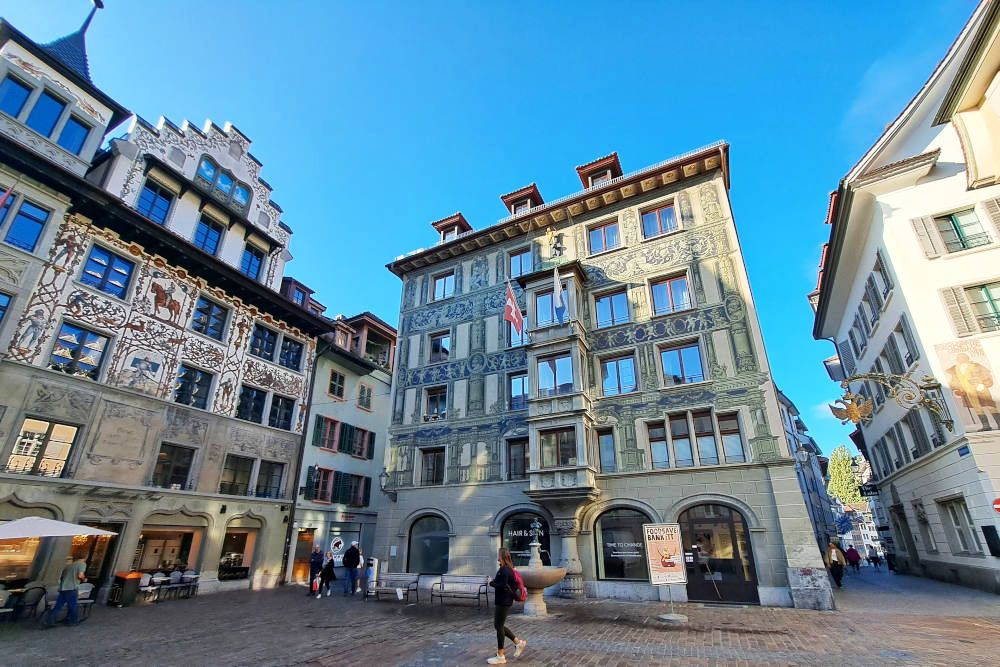 Square in Lucerne