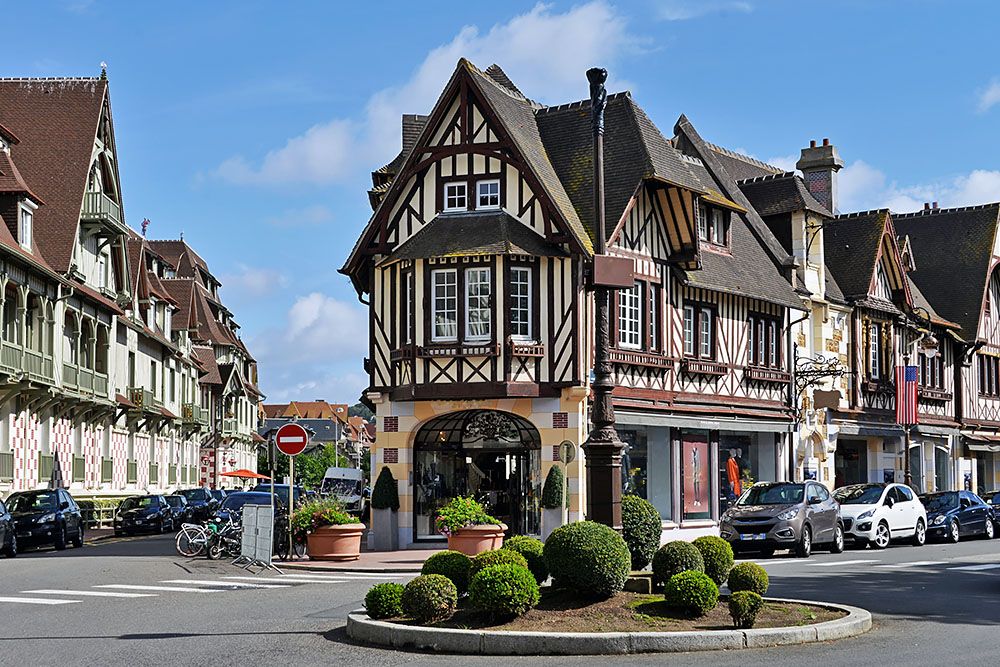 Roundabout in Deauville