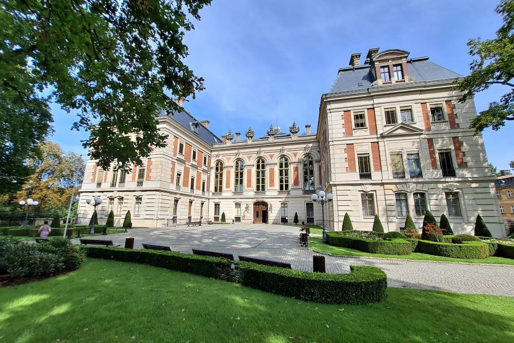 back side of Pszczyna Castle