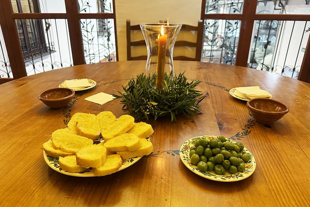 Olive oil tasting