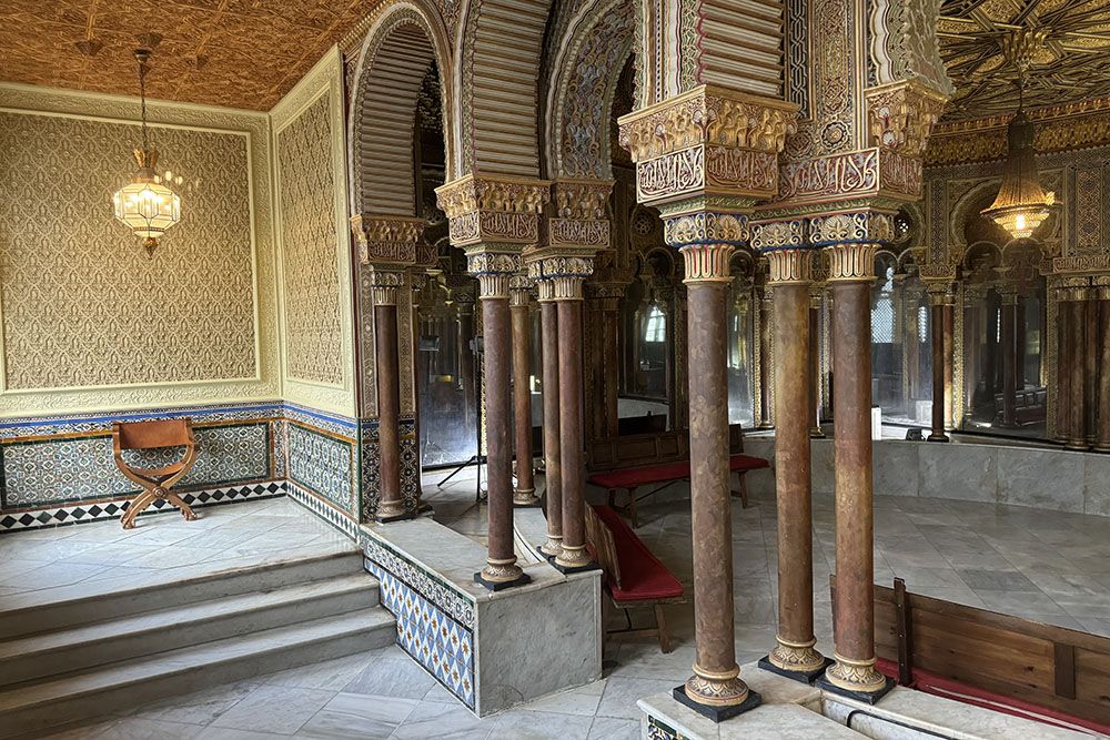 House full of mirrors in Utrera